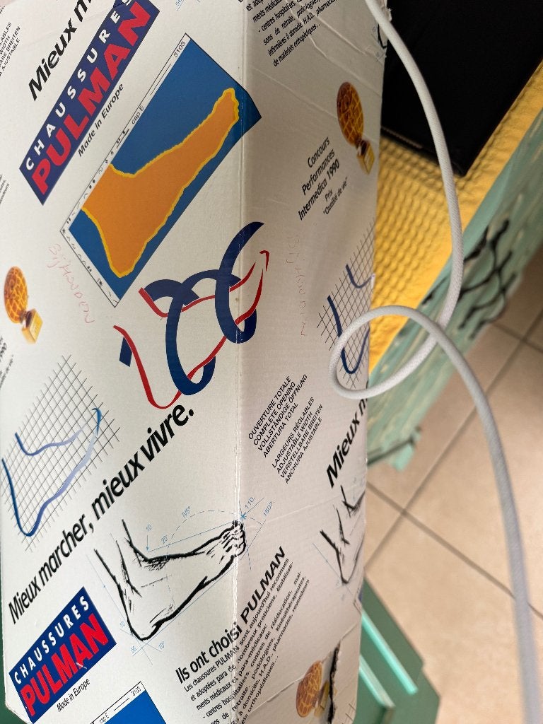 Speciale schoenen, Ophalen, Blauw, Zo goed als nieuw, Pantoffels of Sloffen