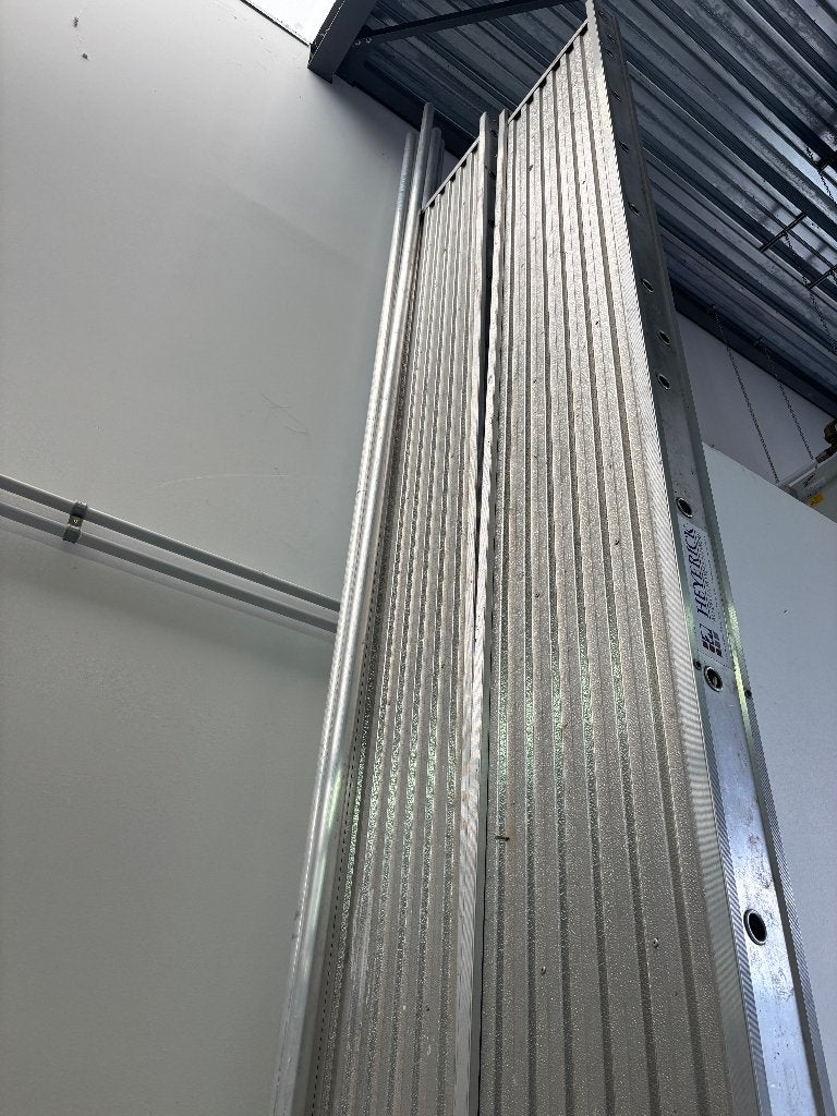 werkvloeren professioneel, Doe-het-zelf en Bouw, Steigers, Ophalen, Zo goed als nieuw, Overige typen, 5 meter of hoger