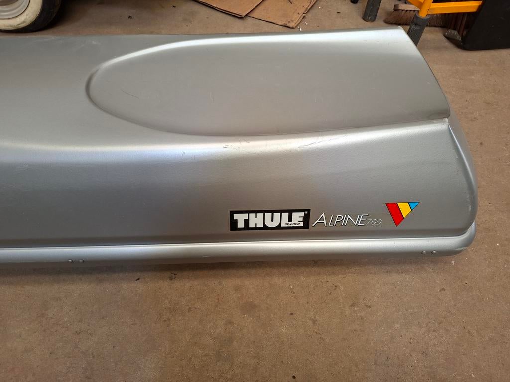 Thule Alpine 700, Autos : Divers, Coffres de toit, Enlèvement ou Envoi