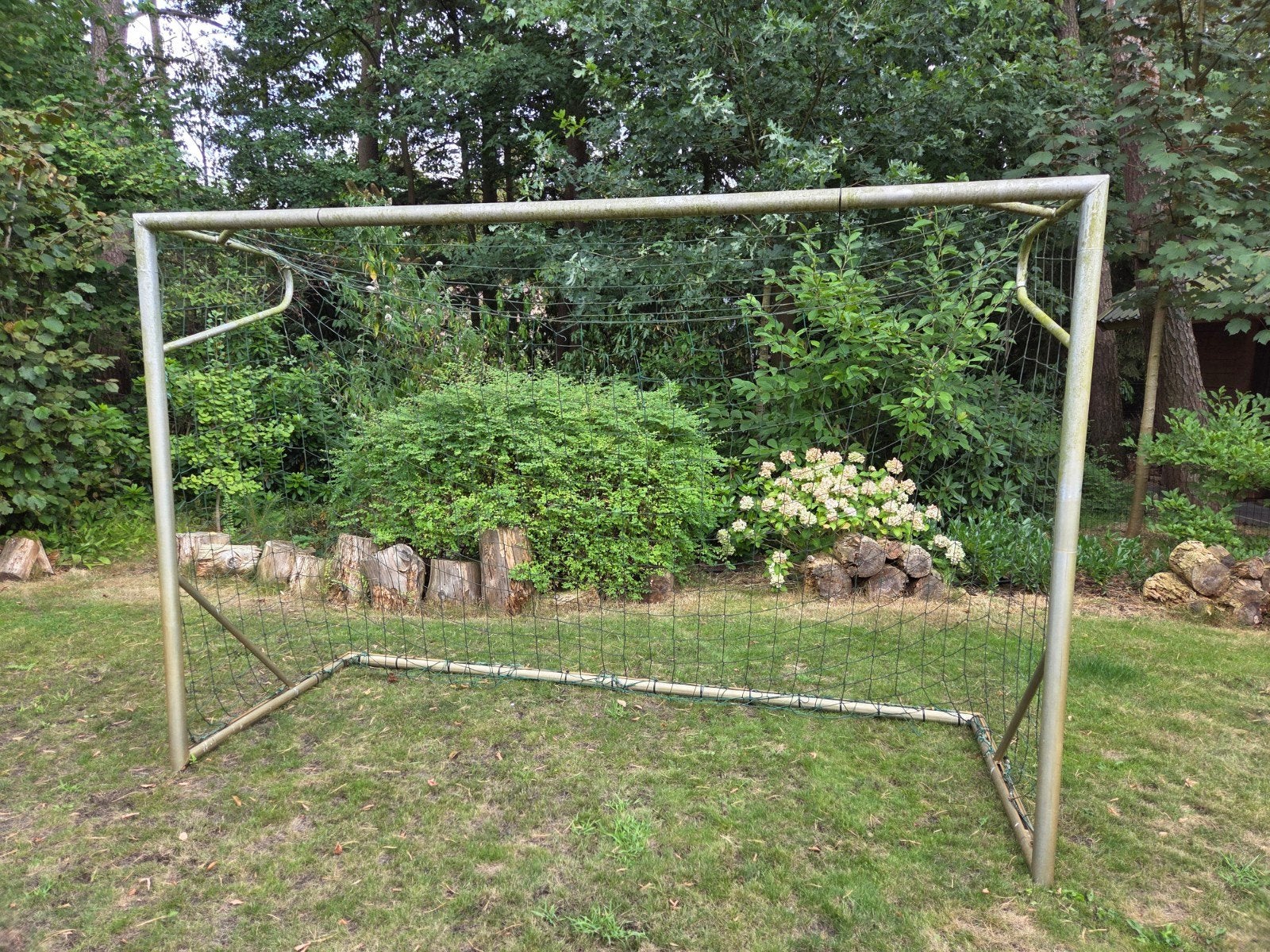 aluminium goal, Sport en Fitness, Voetbal, Ophalen
