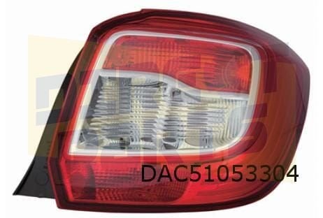 Dacia Sandero (11/12-12/16) achterlicht Rechts origineel! 26, -, -, -, Envoi