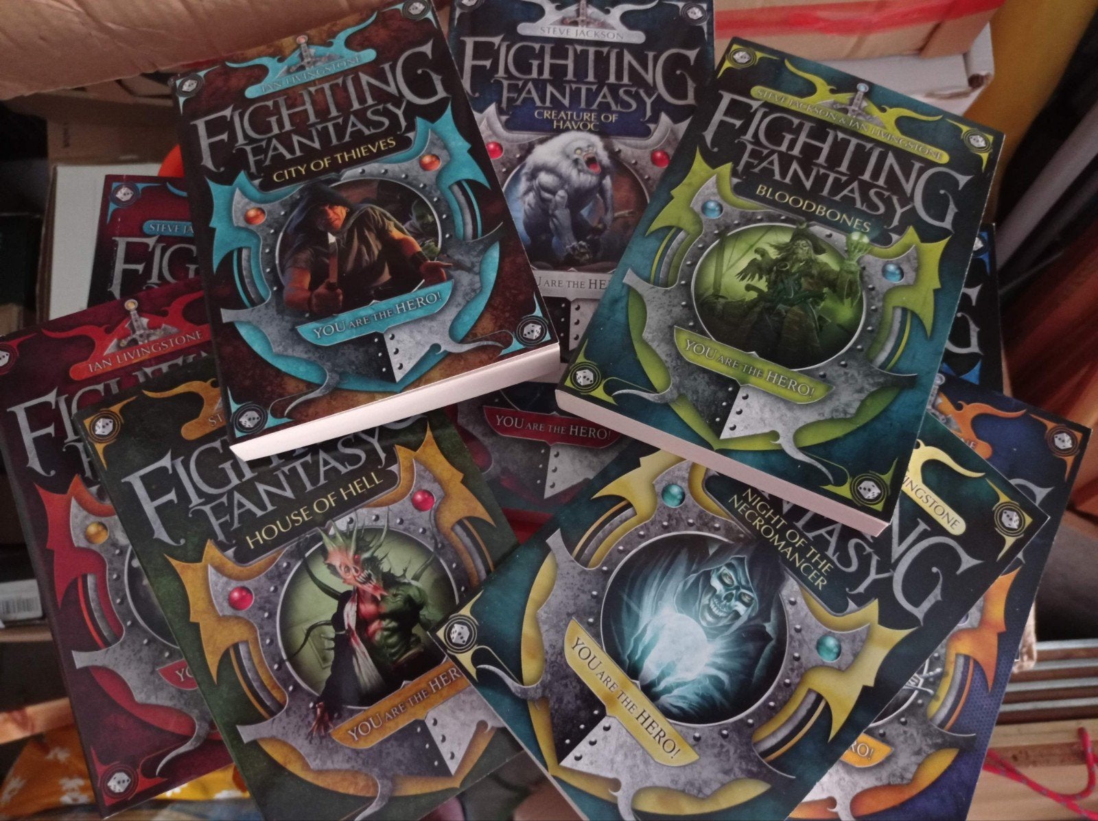 Fighting Fantasy - interactieve gameboeken - NIEUW!!!!, Ophalen of Verzenden, Nieuw