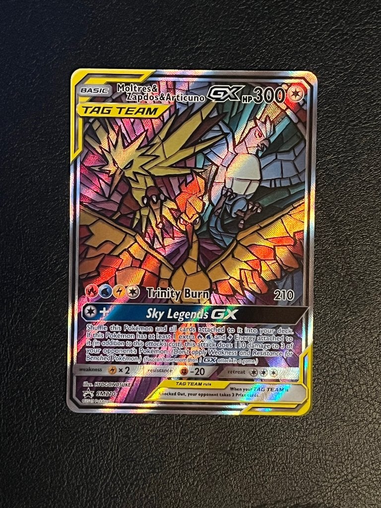Moltres & Zapdos & Articuno tag team promo, Hobby en Vrije tijd, Verzamelkaartspellen | Pokémon, Ophalen of Verzenden, Nieuw, Losse kaart