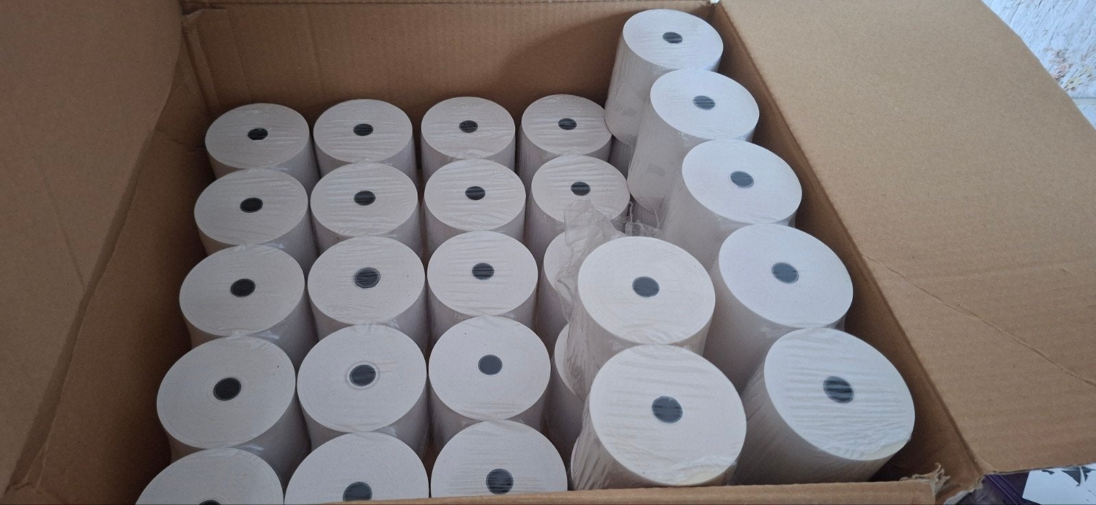 rouleaux de caisse enregistreuse, papier thermique pour cais, Enlèvement