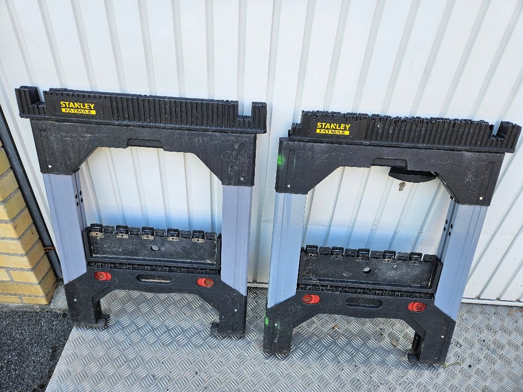 Stanley fatmax schragen koffer met willen en nog andere tas, Doe-het-zelf en Bouw, Gereedschap | Handgereedschap, Ophalen, Gebruikt