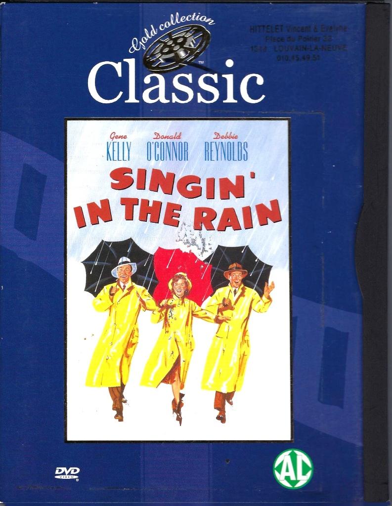 DVD - Singin' In The Rain, Cd's en Dvd's, Dvd's | Klassiekers, Gebruikt, Alle leeftijden, Overige genres, Ophalen of Verzenden