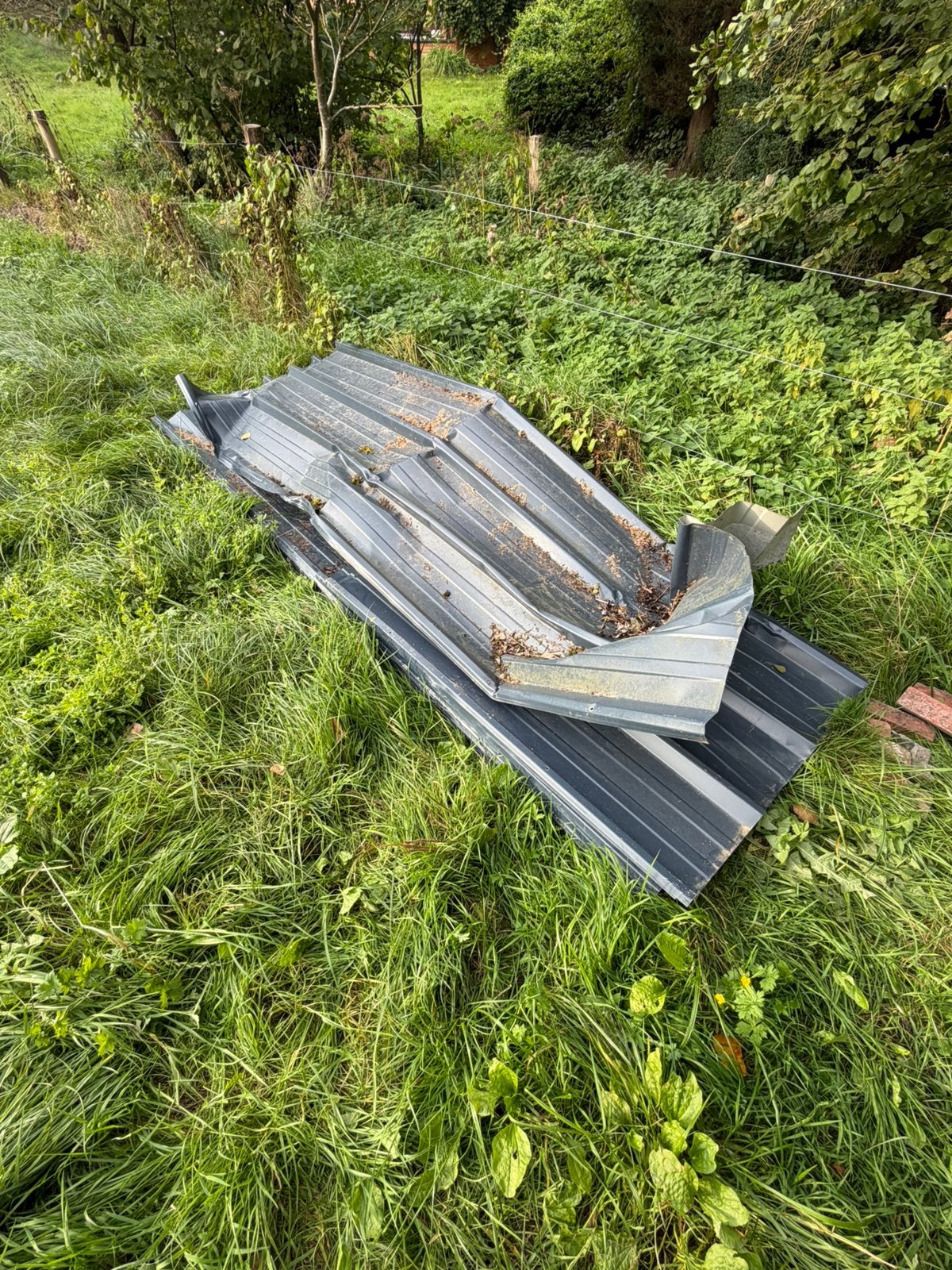 Toles a vendre, 15 m² ou plus, Gris, Enlèvement, Utilisé