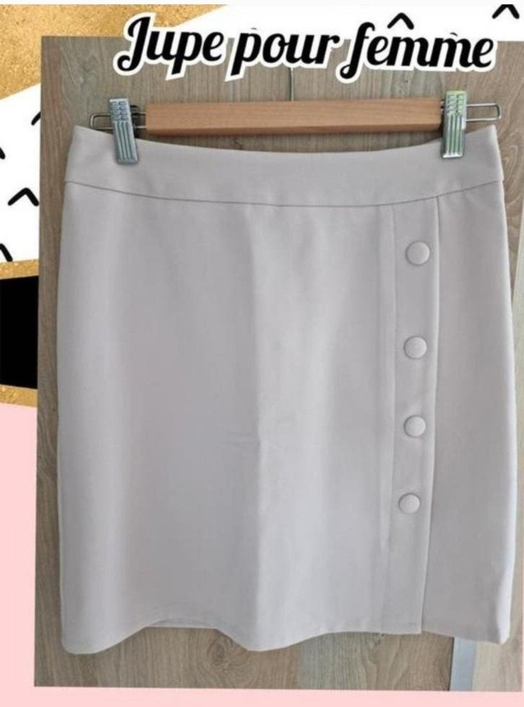 Jupe pour femme-blanc cassé-Drôle de Copine-T.M, Kleding | Dames, Maat 38/40 (M), Wit, Ophalen of Verzenden, Drôle de Copine
