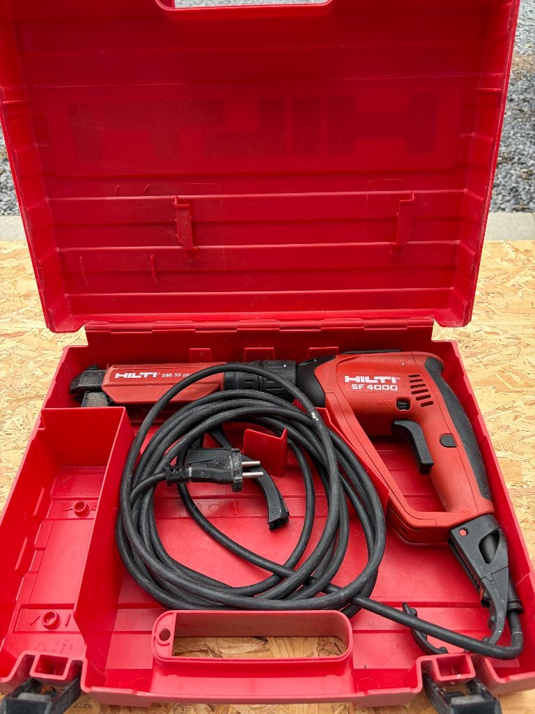 Visseuse placo Hilti SF 4000, Bricolage & Construction, Outillage | Foreuses, Enlèvement, Comme neuf, Foreuse et Perceuse