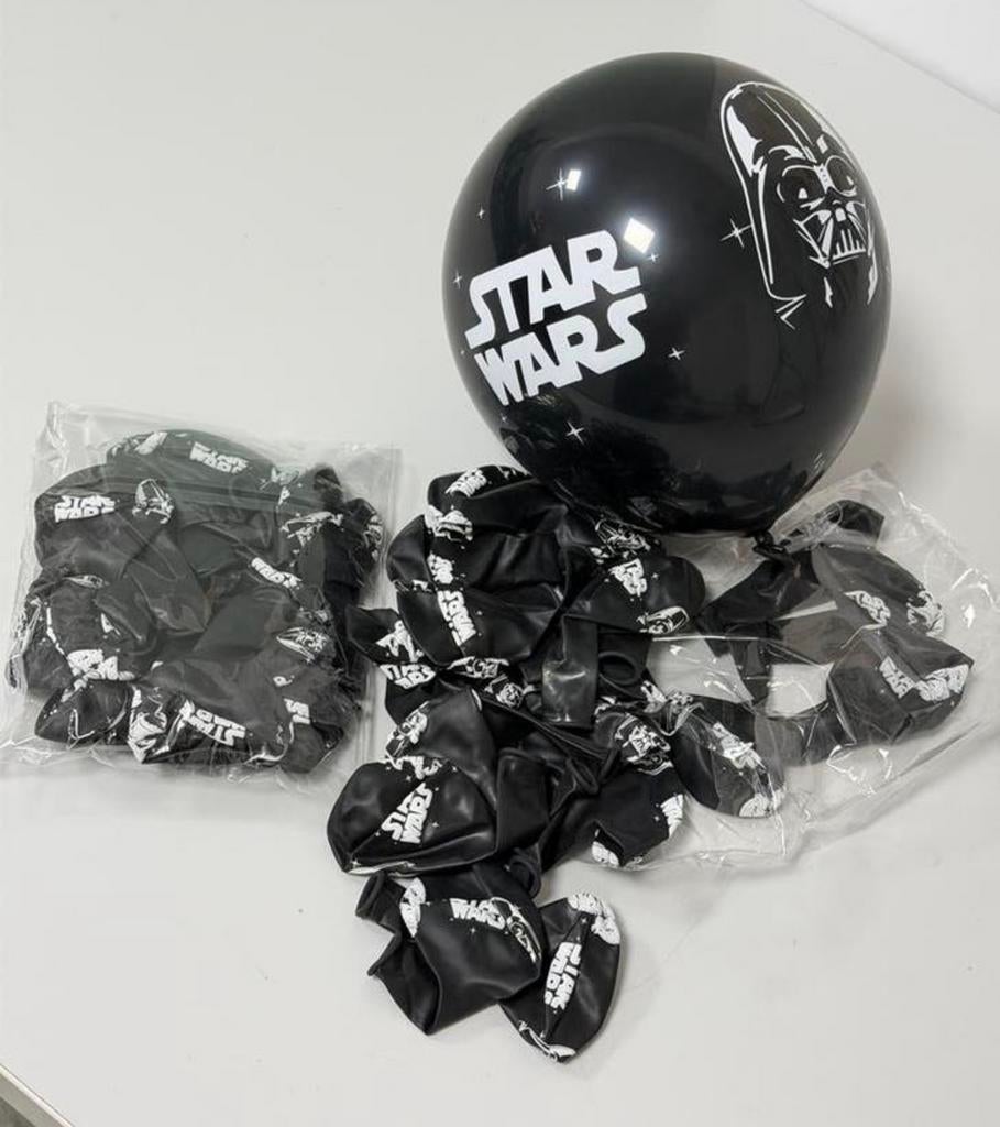 Star Wars ballonnen Baby Yoda & Darth Vader – ca. 40 stuks, Verzamelen, Star Wars, Ophalen of Verzenden, Nieuw, Overige typen
