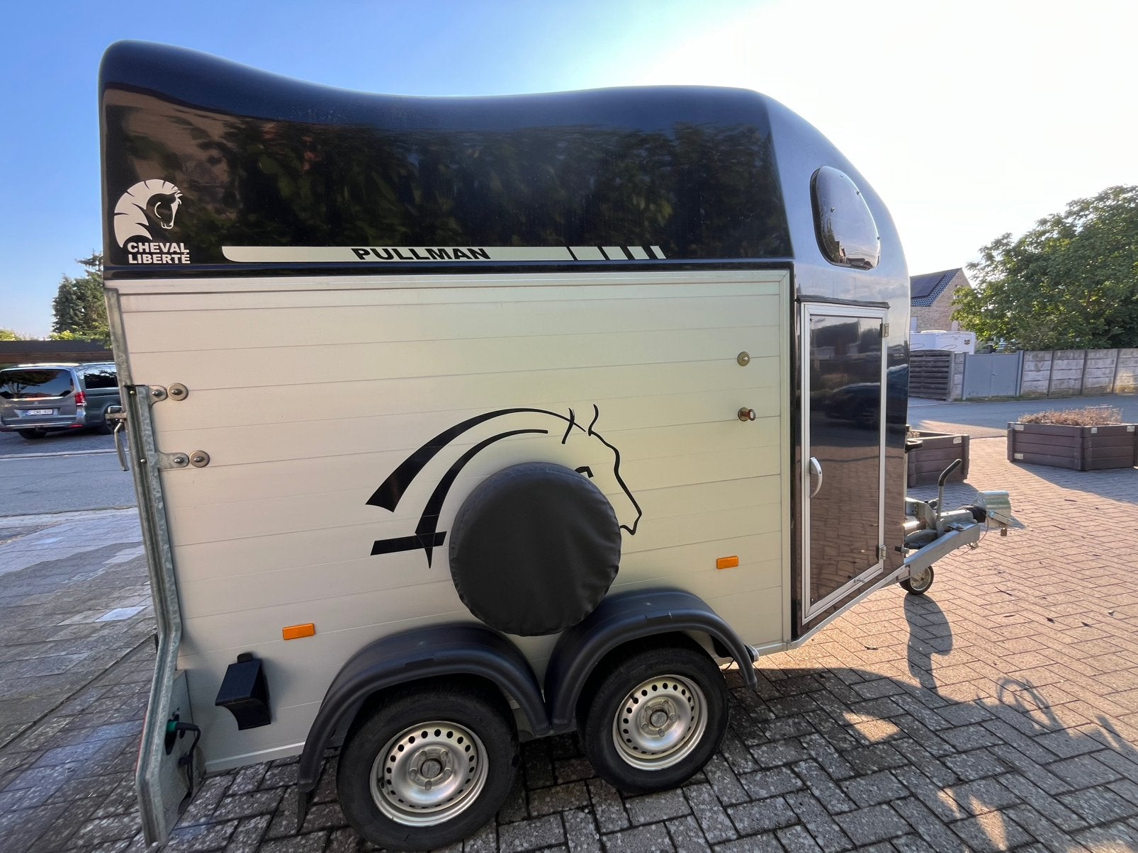 Cheval Liberté Gold One Pullman V2 – 1.5 Paards Trailer 2021, Dieren en Toebehoren, Ophalen, Gebruikt, Aluminium, 1½-paards trailer