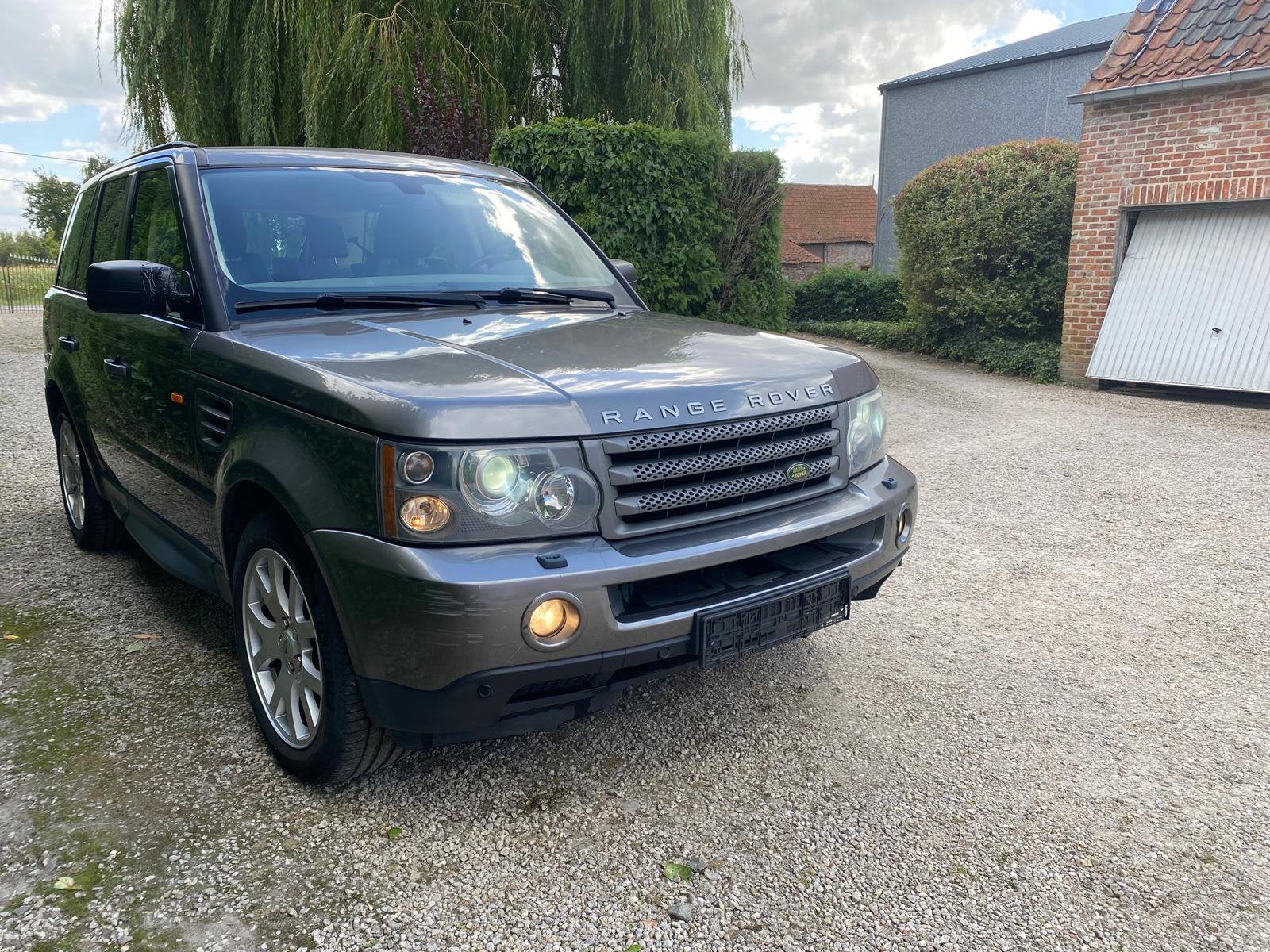 Range Rover Sport/Overname/ ruil mogelijk, Cuir, Argent ou Gris, Achat, Beige