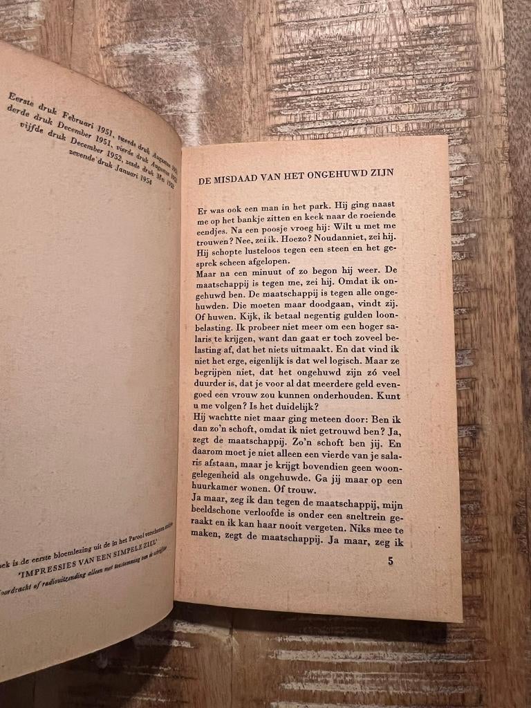 Impressies van een simpele ziel - Annie M.G. Schmidt, Boeken, Essays, Columns en Interviews, Gelezen, Annie M.G. Schmidt, Ophalen of Verzenden