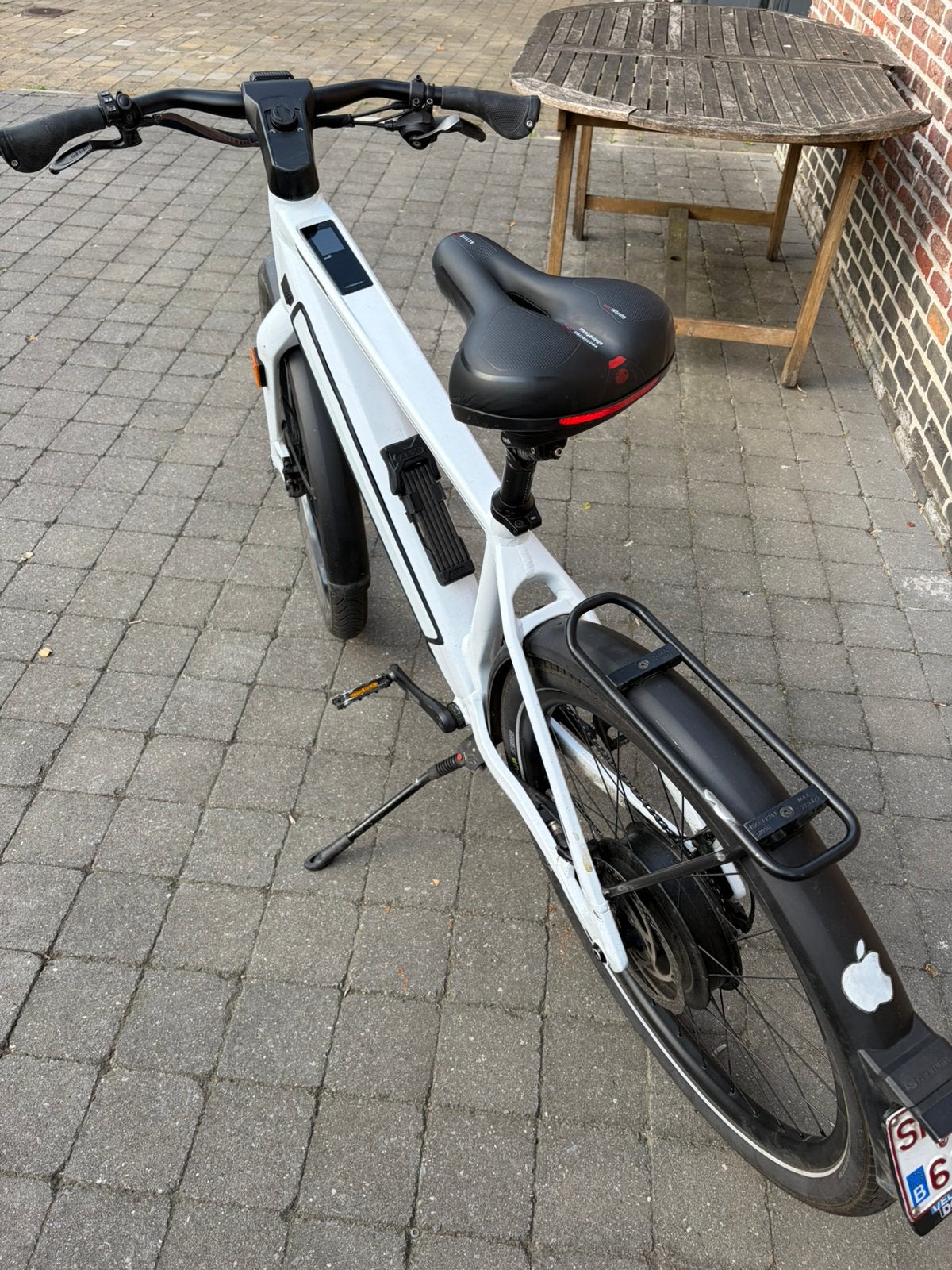 STROMER ST3 BLANC, TAILLE L, Utilisé, Stromer, 30 à 50 km par batterie, Enlèvement