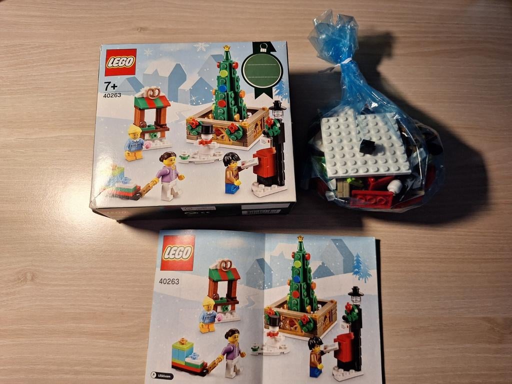 LEGO 40263 - La place du village de Noël, Enlèvement ou Envoi
