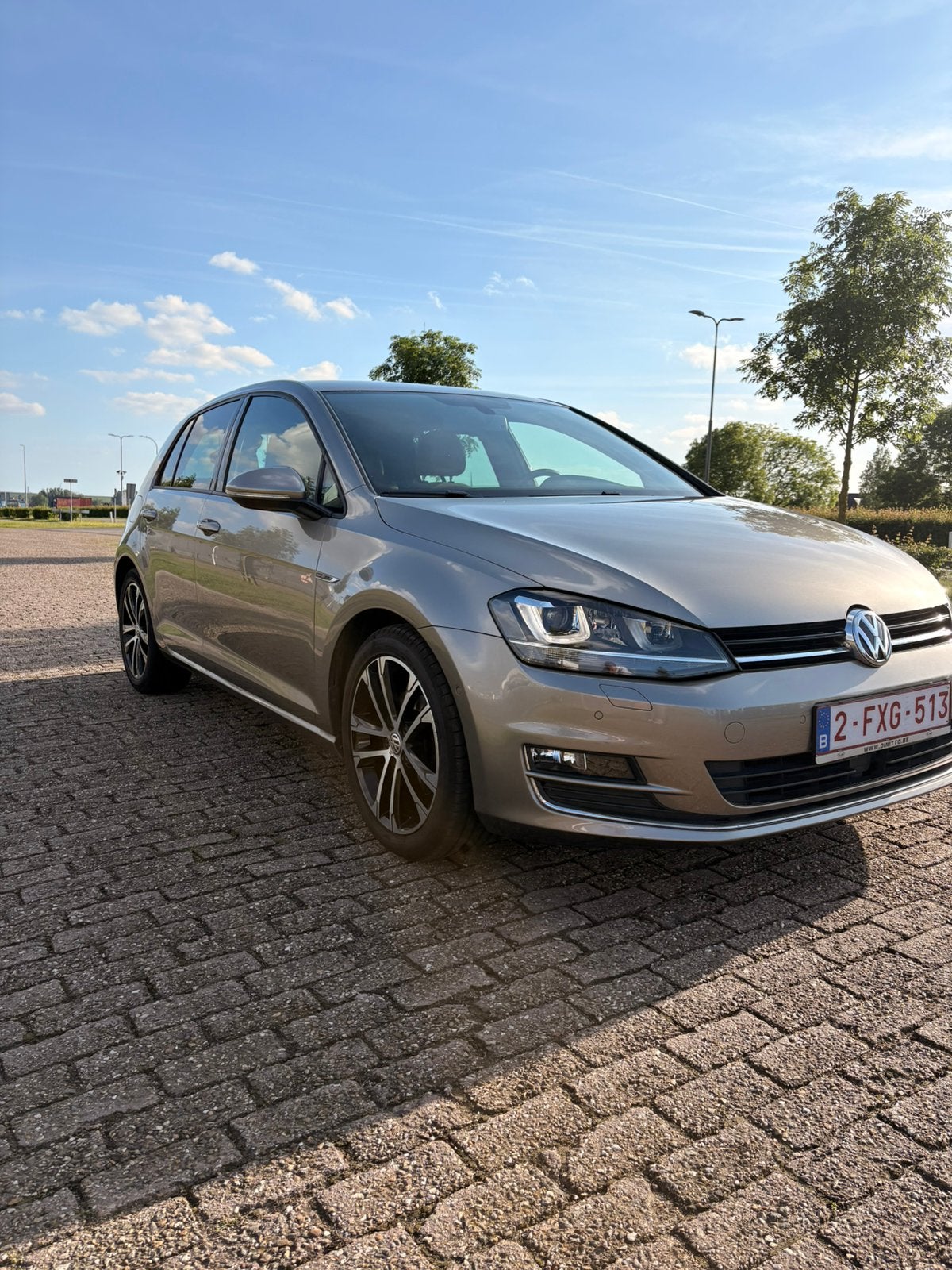 Volkswagen Golf 7 1.4 TSI DSG Edition | Leder/Alcantara, Auto's, Euro 5, Beige, Berline, LED verlichting