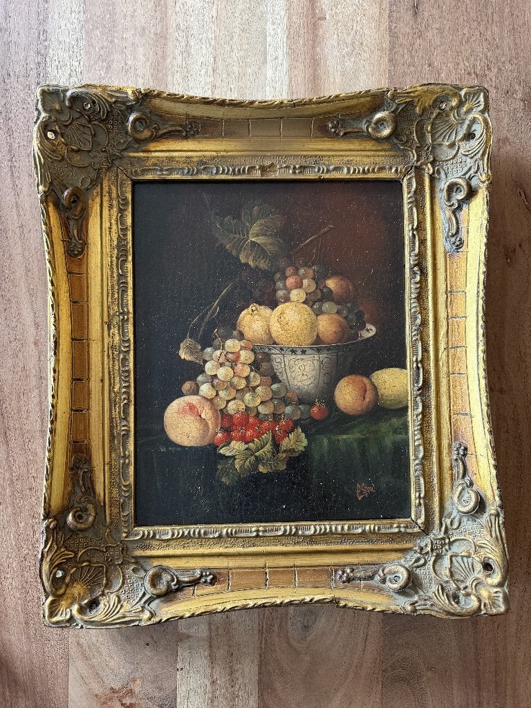 schilderij, Antiquités & Art, Art | Peinture | Classique, Autres sujets, Autres techniques, Cadre spécial, Enlèvement