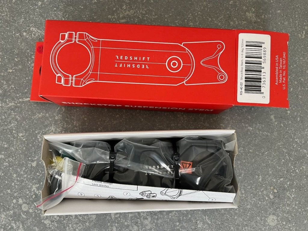 Redshift ShockStop Verende Stuurpen 100mm +/-6 graden, Fietsen en Brommers, Fietsonderdelen, Ophalen of Verzenden, Nieuw