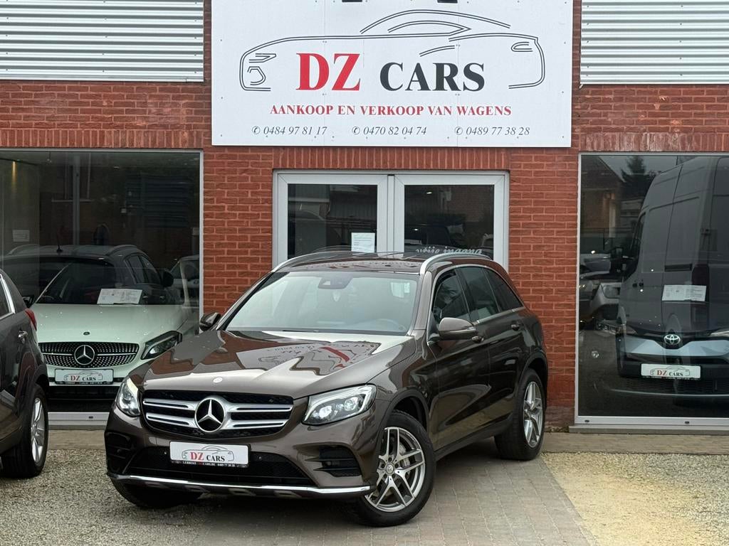MERCEDES GLC 220 D PACK-AMG 4-MATIC |NAVI | CAMERA | CUIR, Cuir, Achat, Entreprise, Noir