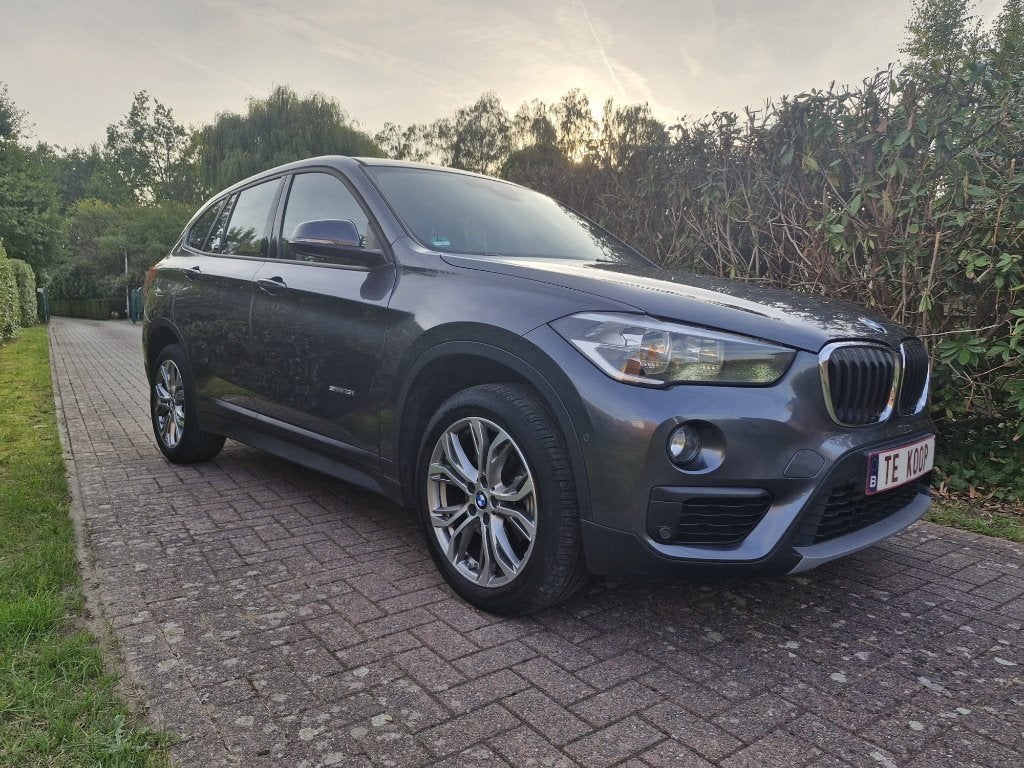 bmw x1 sdrive 18i amper 20dkm 2017 blanco gekeurd 1jgarantie, Autos, Argent ou Gris, Achat, Euro 6, Entreprise