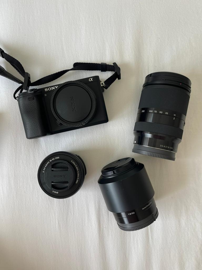 Sony a6400 pakket, Audio, Tv en Foto, Ophalen, Gebruikt