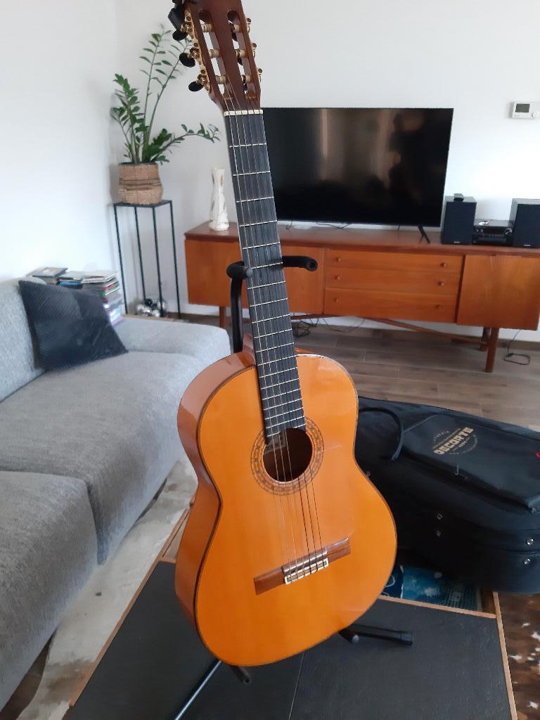 flamenco gitaar, Ophalen, Gebruikt, Klassieke of Spaanse gitaar, Met koffer