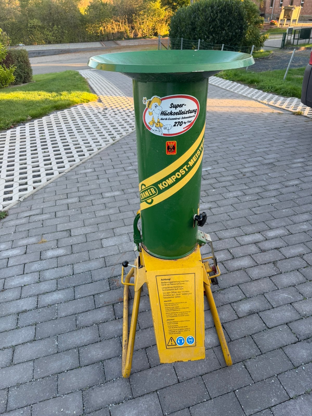 Kompost meister 3000 versnipperaar, Tuin en Terras, Ophalen, Zo goed als nieuw, Elektrisch