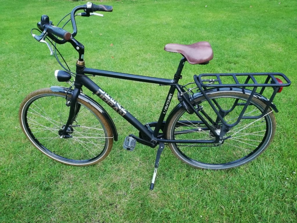 L'avenir herenfiets in perfecte staat, Velgrem, Versnellingen, Zo goed als nieuw, 53 tot 57 cm