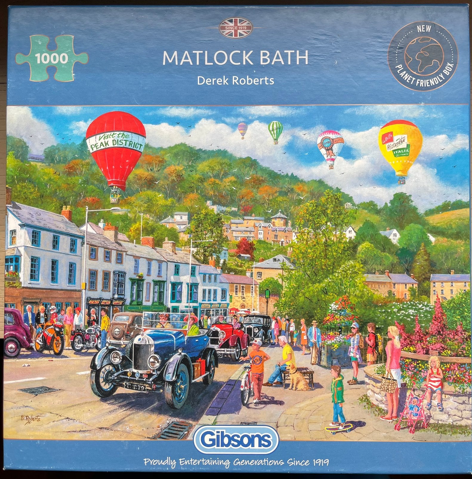 Puzzel Gibsons ‘Mathlock bath’, Ophalen of Verzenden, 500 t/m 1500 stukjes, Legpuzzel