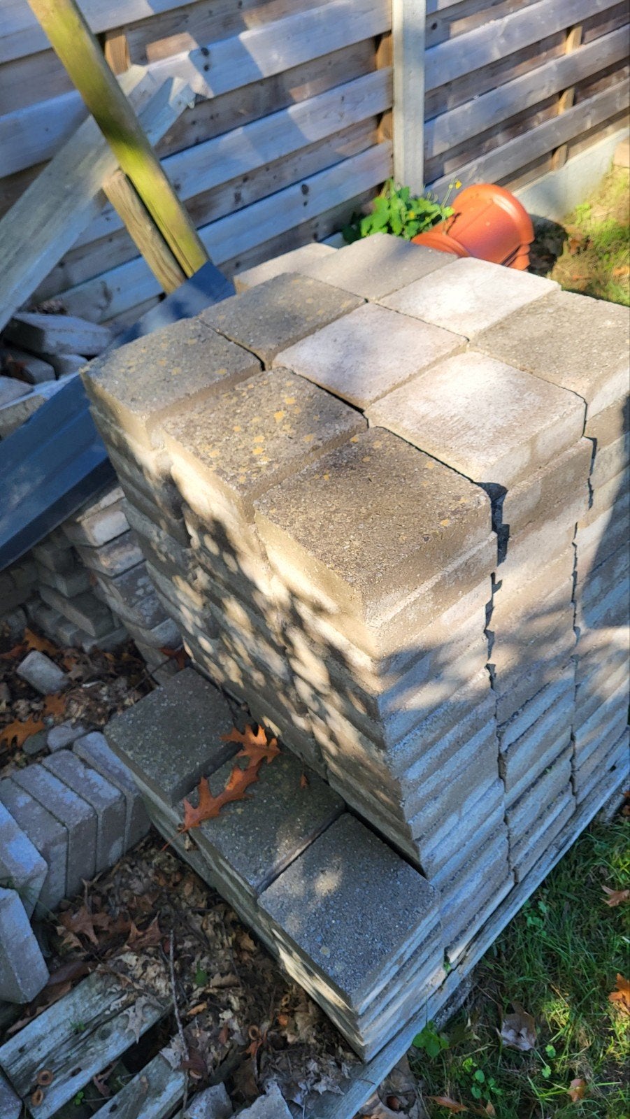Betonklinkers, Tuin en Terras, Ophalen