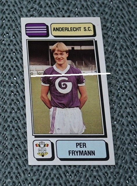 Panini Football 83 RSC Anderlecht/Per Frimann, Collections, Envoi, Neuf, Affiche, Image ou Autocollant