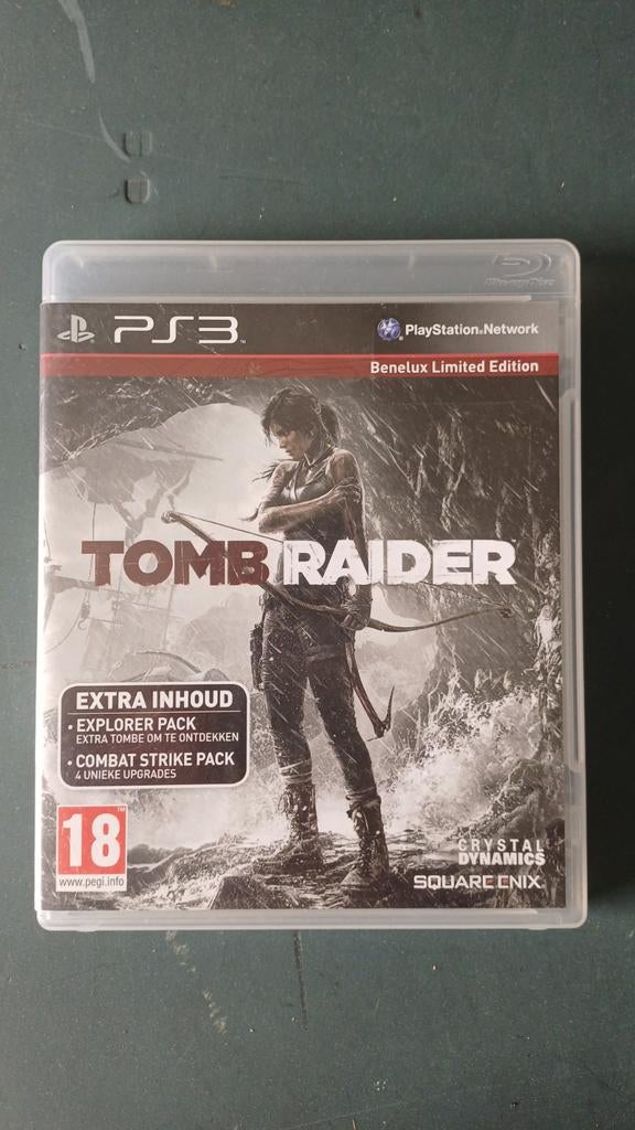 Tomb Raider, PS3, Games en Spelcomputers, Games | Sony PlayStation 3, Ophalen, Overige genres, Vanaf 18 jaar