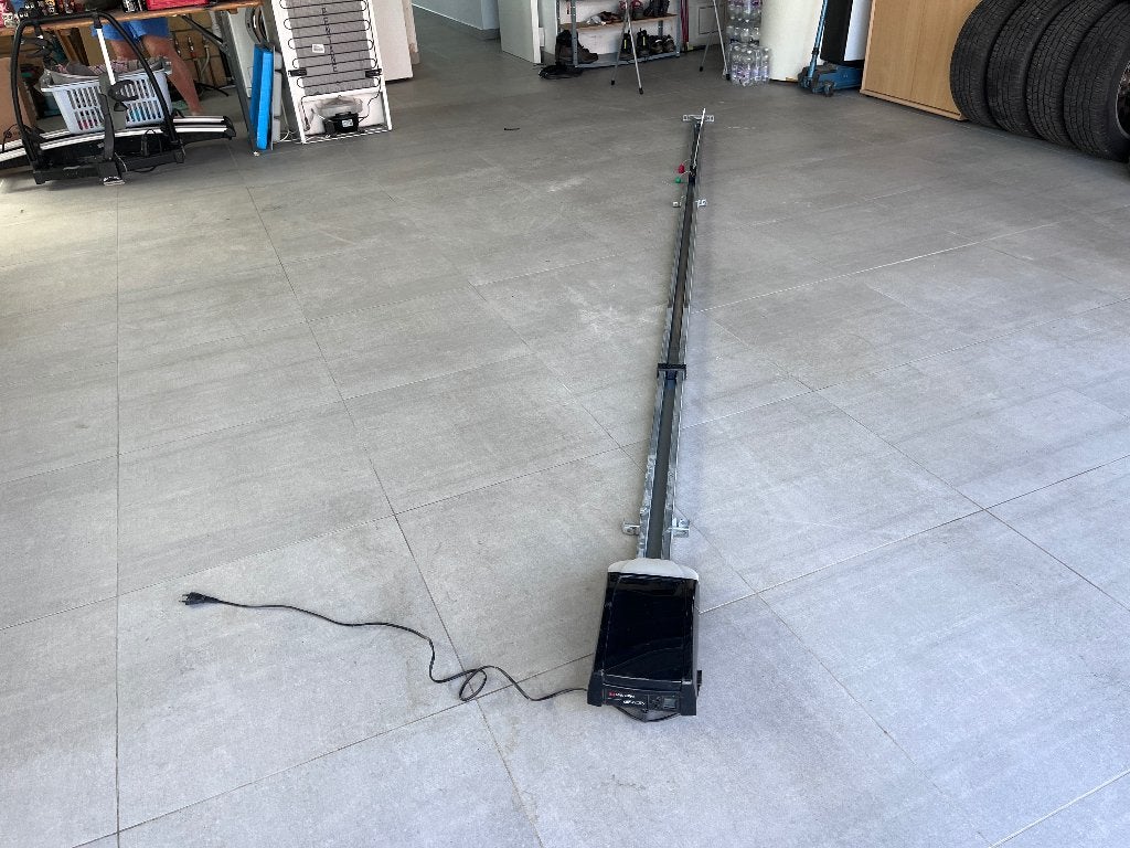 Garagepoort opener, Ophalen, Gebruikt, Elektromotor