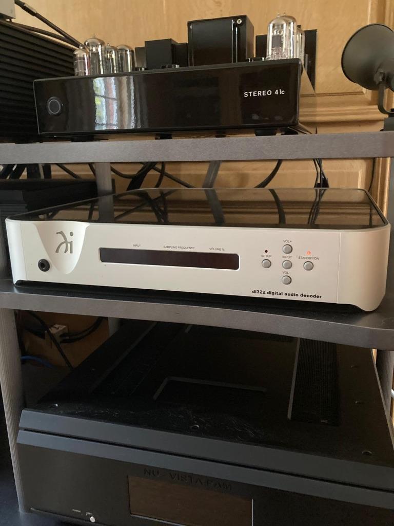 Wadia di322 digitale audiodecoder (DAC en voorversterker), Ophalen, Gebruikt