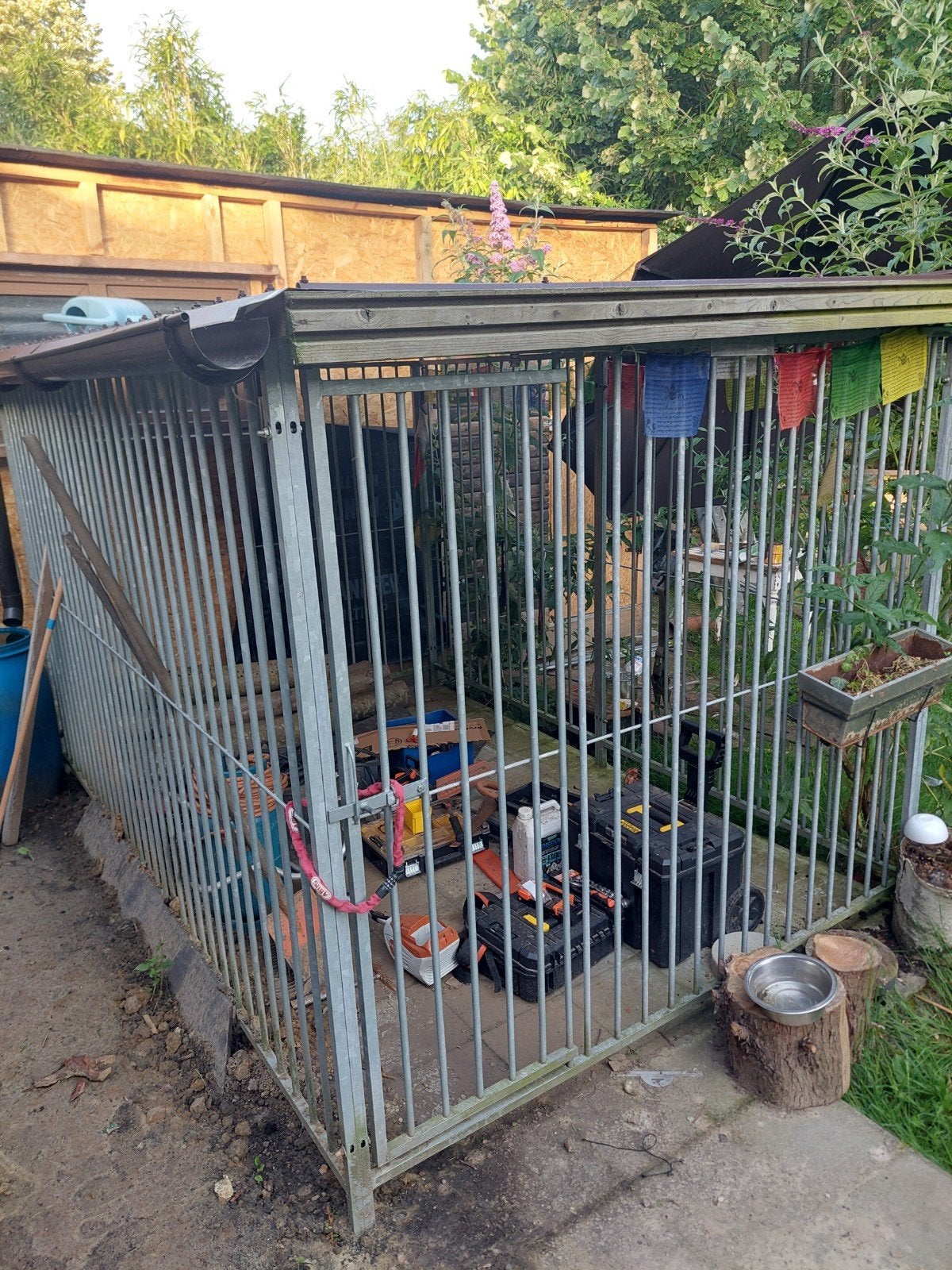 Hondenhok met dak, Ophalen, Hondenkennel, 100 cm of meer, 110 cm of meer