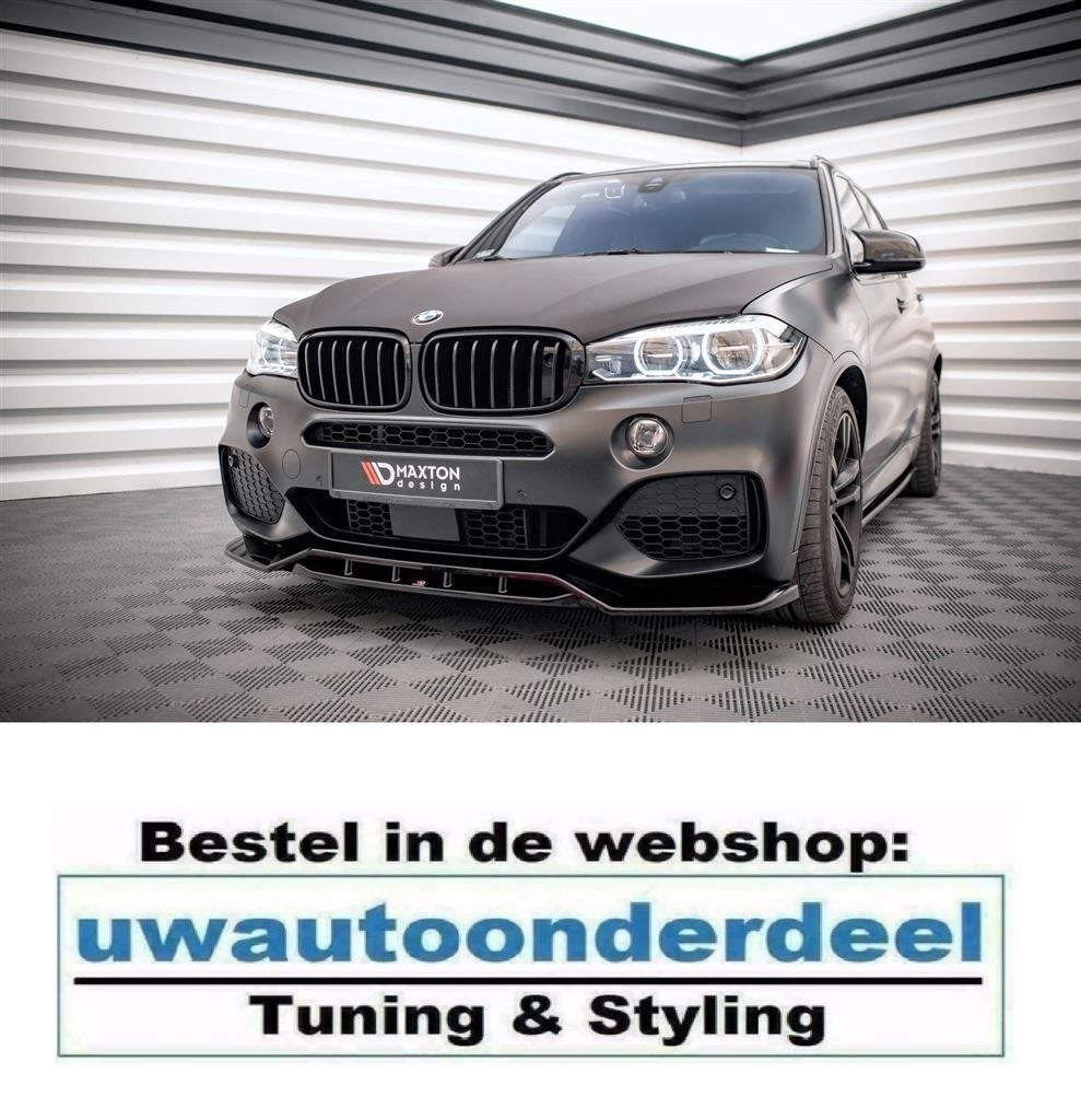 Maxton Design Spoiler Splitter Lip Bmw X5 F15 M Pack, Envoi