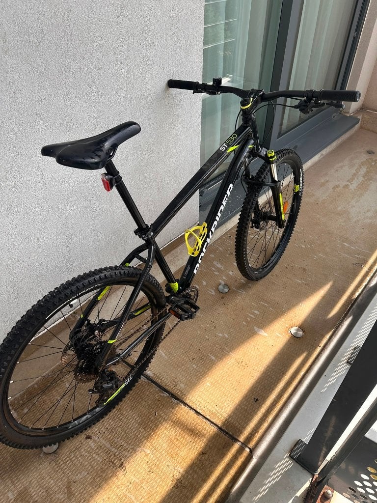 VTT Rockrider ST 530 Noir/Jaune 27,5" - Taille L, Vélos & Vélomoteurs, Autres marques, 45 à 49 cm, Enlèvement, Utilisé