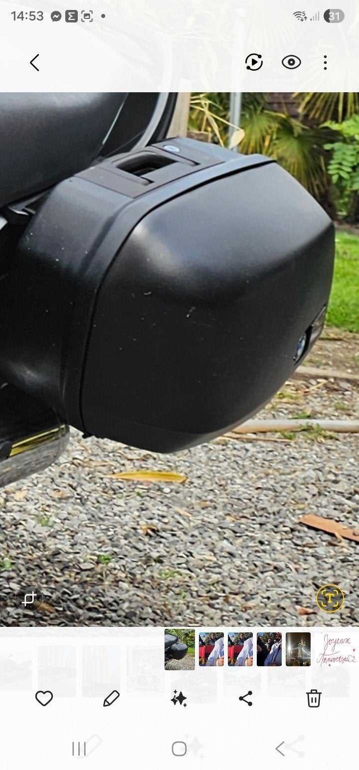 Valise r1100  r1150 bmw moto, Ophalen