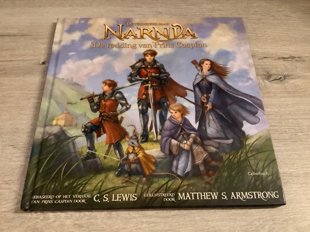 De terugkeer naar Narnia: De redding van Prins Caspian, Boeken, Ophalen of Verzenden, Zo goed als nieuw, C.Lewis, Sprookjes
