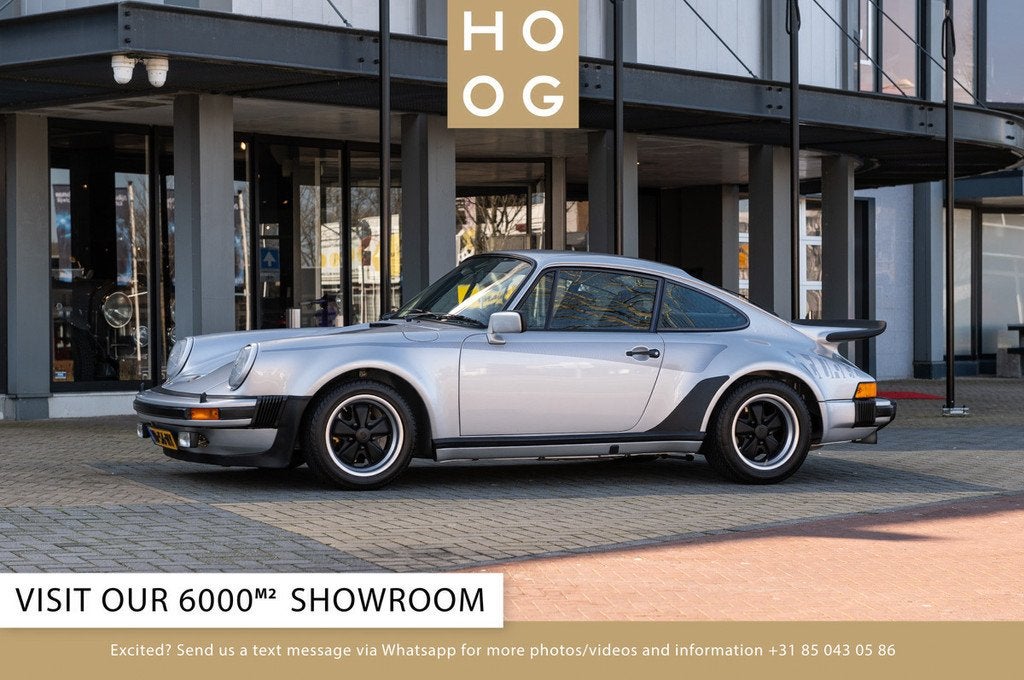 Porsche 911 930 Turbo 3.0 fully restored (bj 1976), Auto's, Zwart, Leder en Stof, Bedrijf, 243 pk