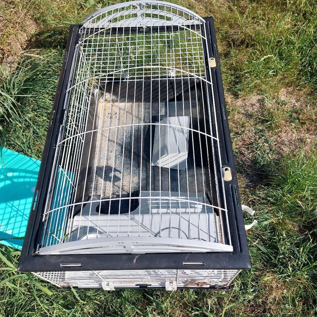 konijnen kooi  , of andere dieren , 20 euro, Dieren en Toebehoren, Kooi, Gebruikt, 75 tot 110 cm, Ophalen