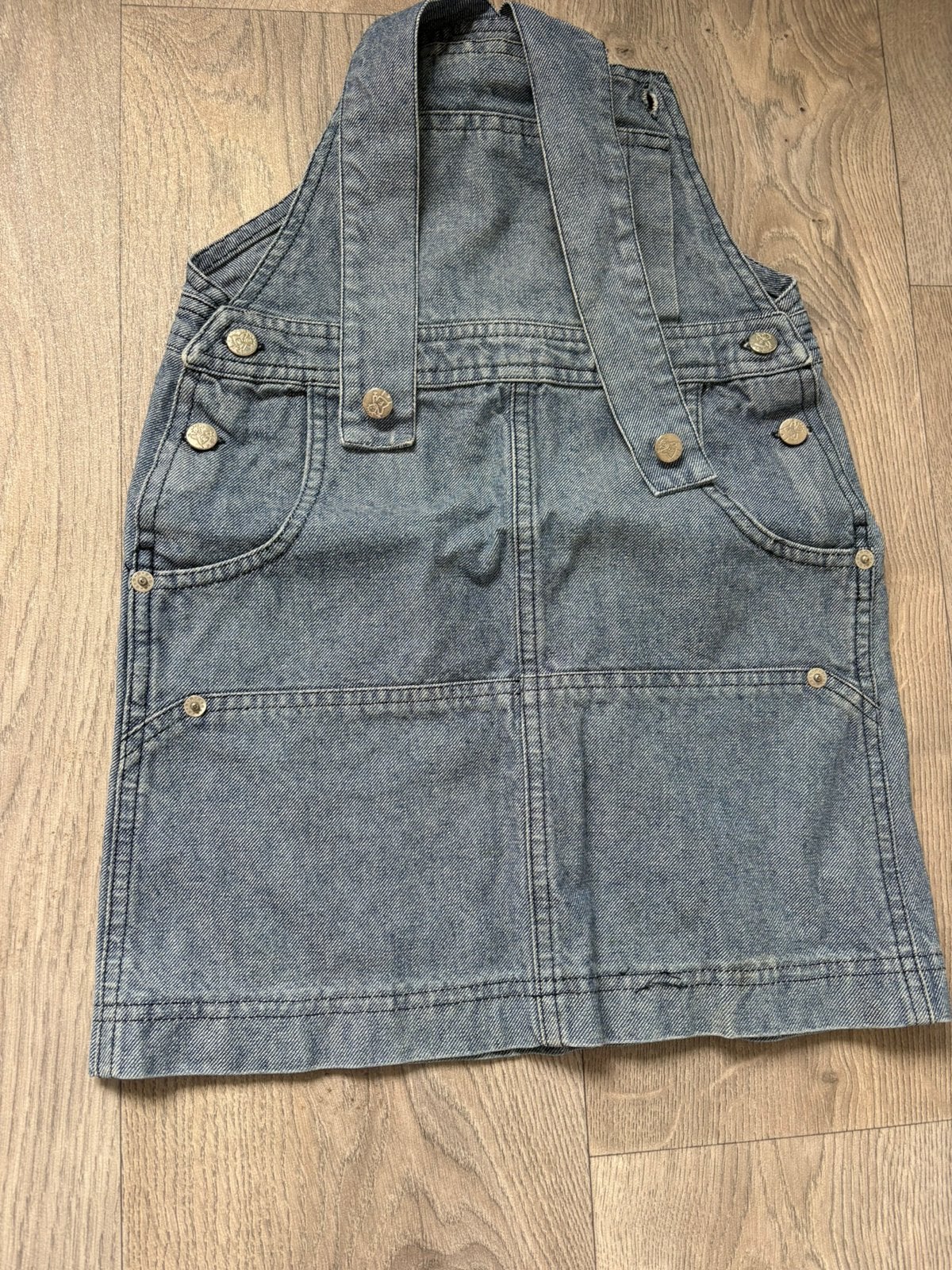 Jeanskleedje, Kinderen en Baby's, Kinderkleding | Maat 98, Ophalen, Gebruikt, Meisje, Jurk of Rok