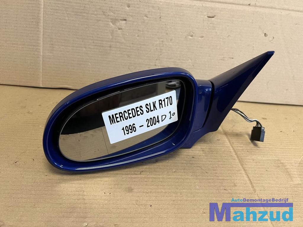 Mercedes SLK R170 Blauw Links spiegel met knipperlicht 1996-, Gebruikt, Mercedes-Benz AG, Mercedes-Benz, Mercedesstrasse 120
70372  Stuttgart, DE