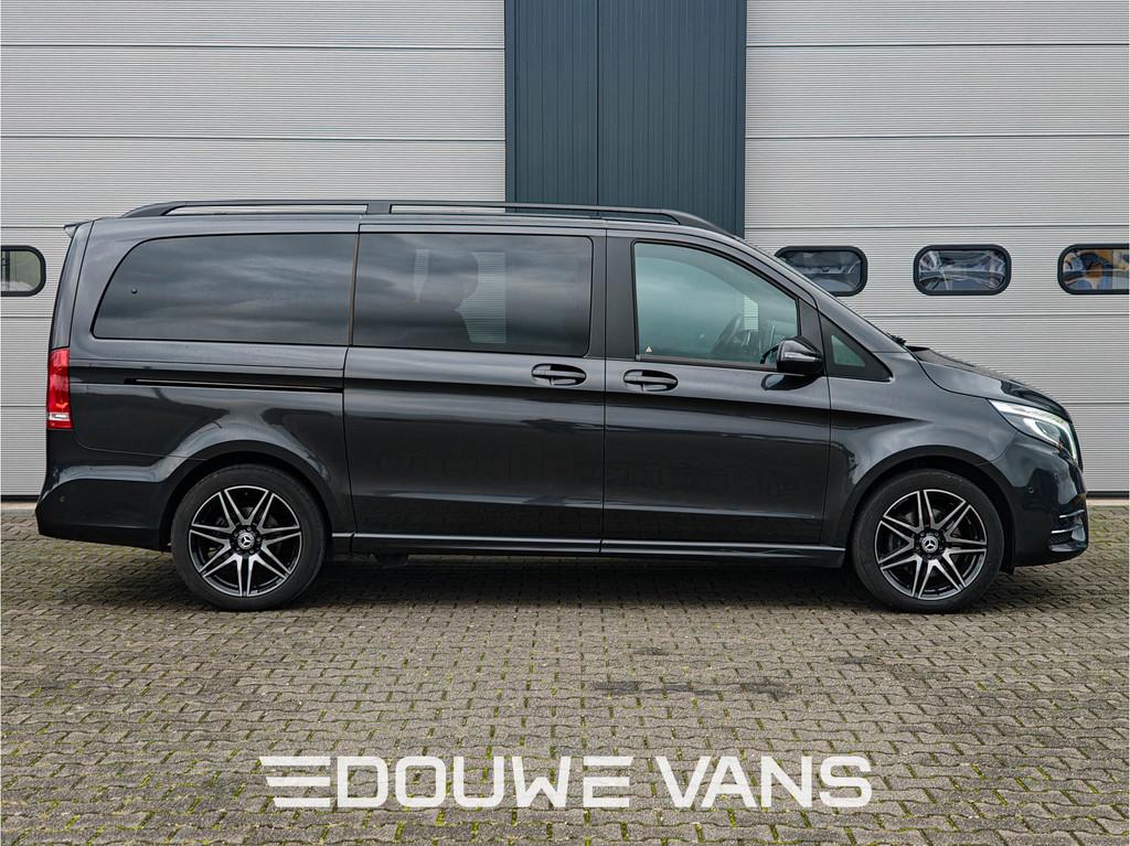 Mercedes-Benz V-Klasse V300 L2 DC 4-Matic AMG Line 360 Camer, Autos, Camionnettes & Utilitaires, Cuir, Argent ou Gris, Euro 6