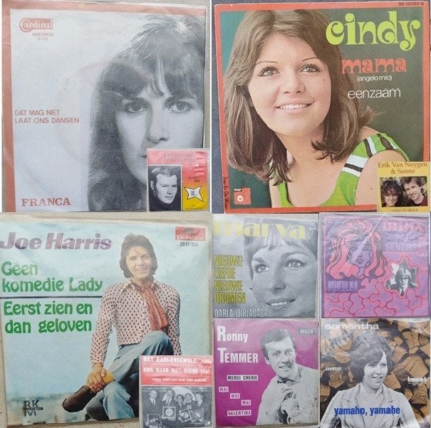 "65 Nederlandstalige SINGLES" (beschrijving lezen!), Ophalen of Verzenden, Gebruikt