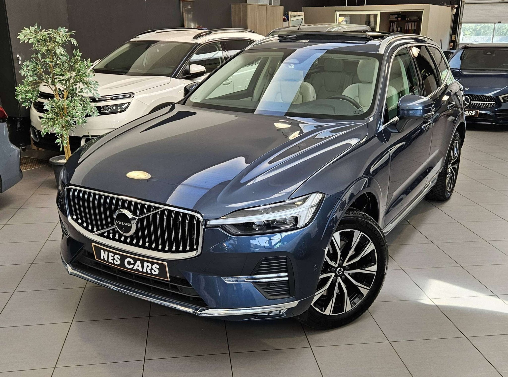 Volvo XC60 XC60 2.0 B4 MHEV INSCRIPTION GEARTRONIC,CUIR,GPS,, Autos : Divers, Automatique, Volvo, 1969 cm³, Bleu