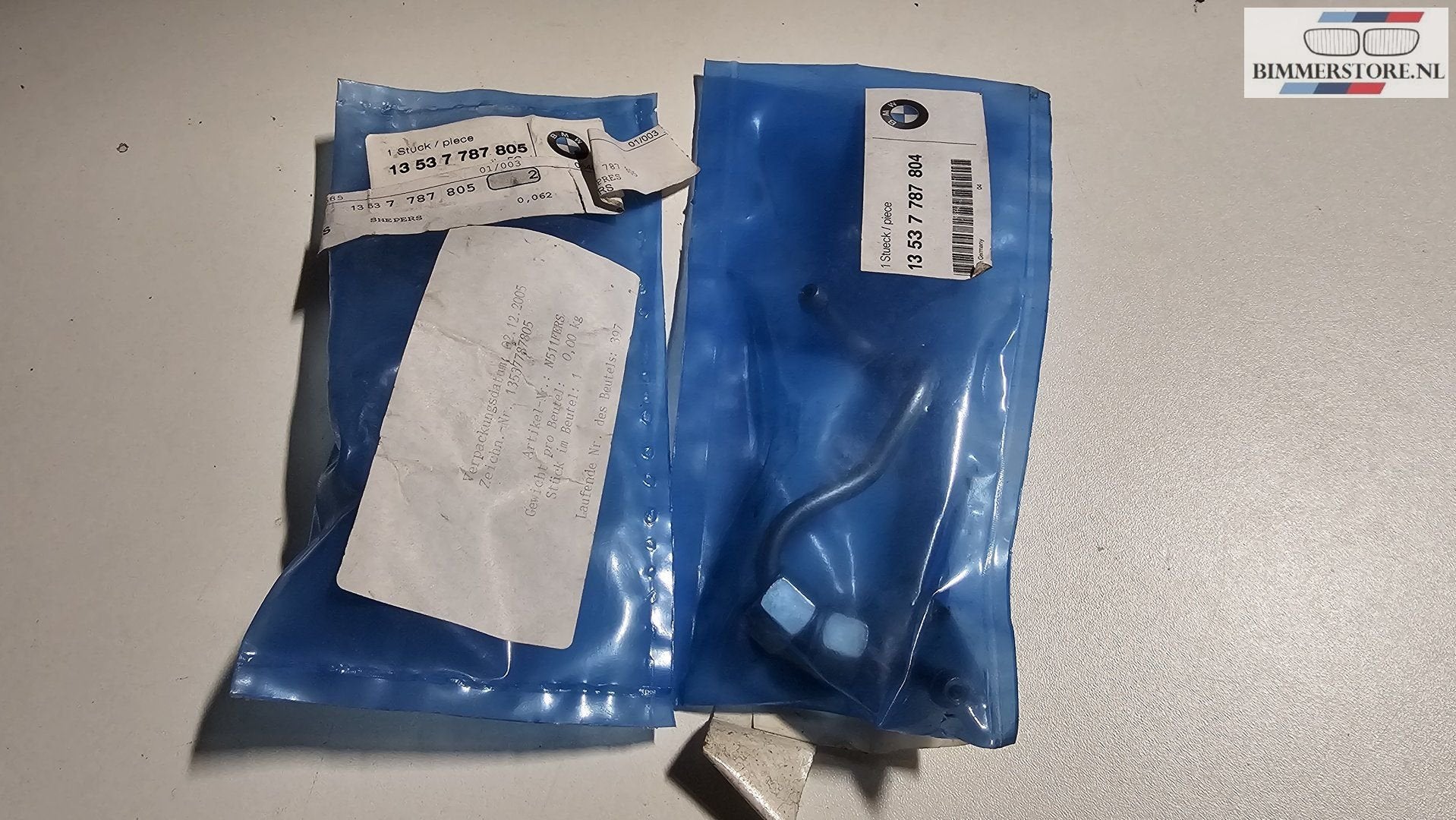 Twee Hogedruk diesel leiding BMW 1 / 3 / 5 / 7 X3 X5 serie E, -, Utilisé, -, -