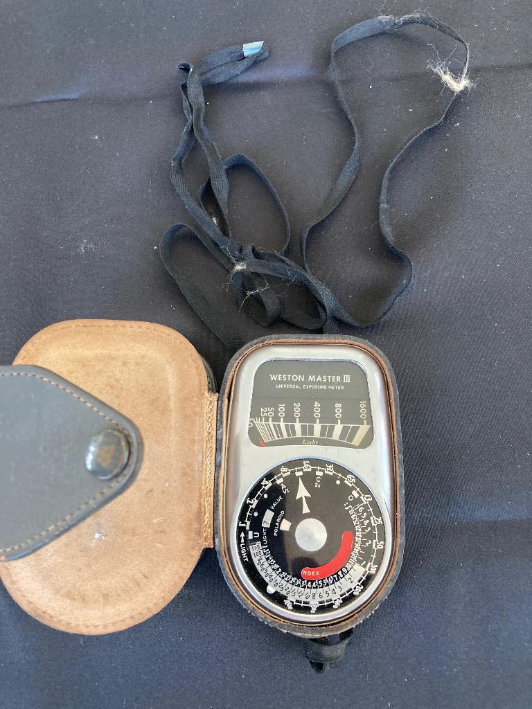 Lichtmeter Weston Masters III, Ophalen of Verzenden