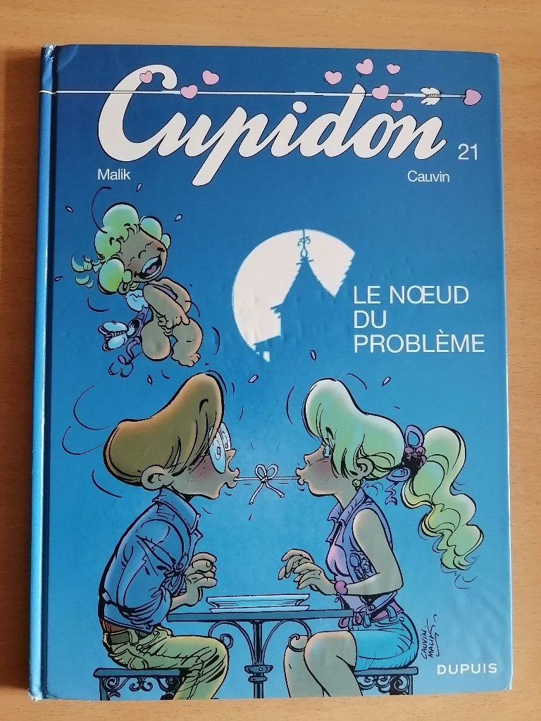 BD Cupidon 21. Le nœud du problème de Cauvin et Malik, Enlèvement ou Envoi
