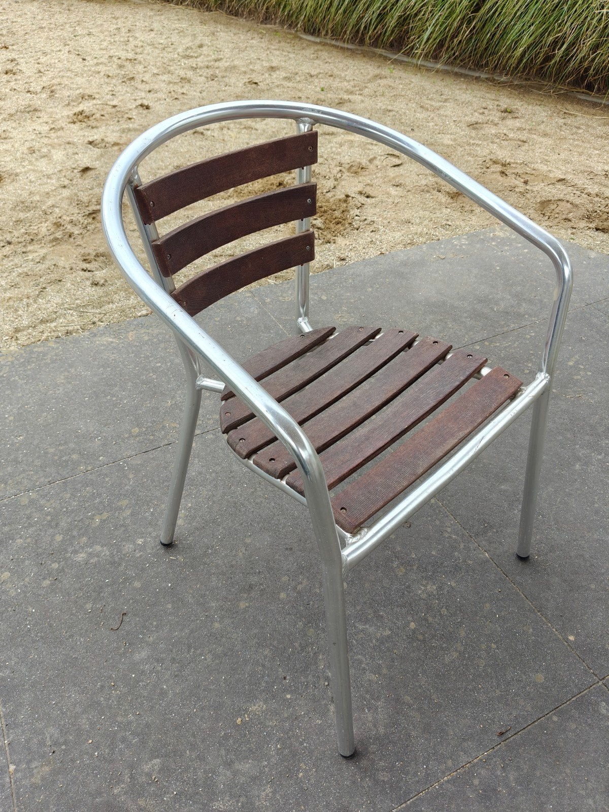 tuinstoelen, Ophalen, Gebruikt, Aluminium, Stapelbaar